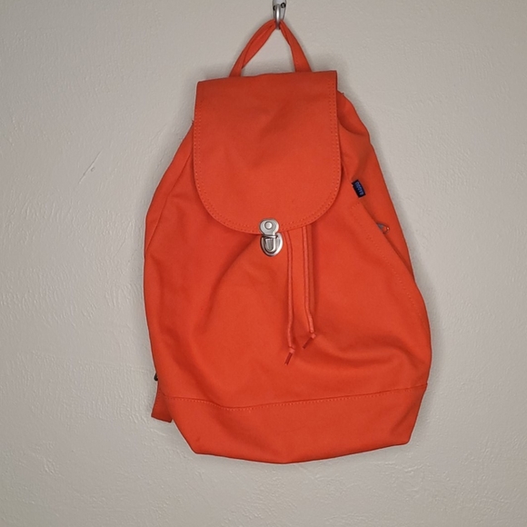 BAGGU Handbags - Baggu Canvas Red Orange Backpack